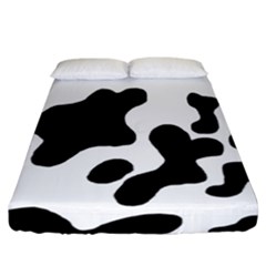 Cow Pattern Fitted Sheet (california King Size) by BangZart