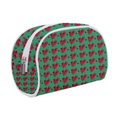 Evil Heart Graffiti Pattern Makeup Case (small) by DinzDas