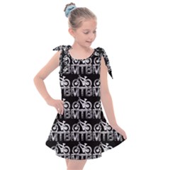 Mountain Bike - Mtb - Hardtail And Dirt Jump 2 Kids  Tie Up Tunic Dress by DinzDas