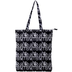 Mountain Bike - Mtb - Hardtail And Dirt Jump 2 Double Zip Up Tote Bag by DinzDas