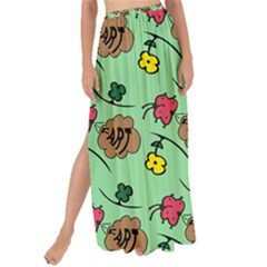 Lady Bug Fart - Nature And Insects Maxi Chiffon Tie-up Sarong by DinzDas