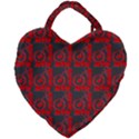 015 Mountain Bike - Mtb - Hardtail And Downhill Giant Heart Shaped Tote View2