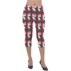 Village Dude - Hillbilly And Redneck - Trailer Park Boys Lightweight Velour Capri Leggings  by DinzDas