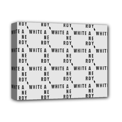 White And Nerdy - Computer Nerds And Geeks Deluxe Canvas 14  X 11  (stretched) by DinzDas