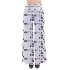 White And Nerdy - Computer Nerds And Geeks So Vintage Palazzo Pants by DinzDas