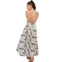 White And Nerdy - Computer Nerds And Geeks Backless Maxi Beach Dress View2