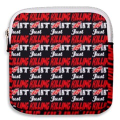 Just Killing It - Silly Toilet Stool Rocket Man Mini Square Pouch by DinzDas