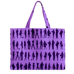 Normal People And Business People - Citizens Zipper Mini Tote Bag by DinzDas