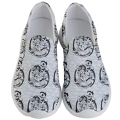 Monster Party - Hot Sexy Monster Demon With Ugly Little Monsters Men s Lightweight Slip Ons by DinzDas