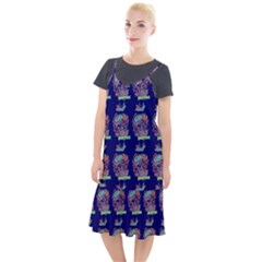 Jaw Dropping Horror Hippie Skull Camis Fishtail Dress by DinzDas