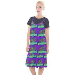 Jaw Dropping Comic Big Bang Poof Camis Fishtail Dress by DinzDas