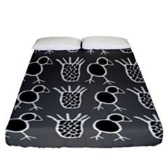 Njhb Vectorized Fitted Sheet (california King Size) by CHPALTD