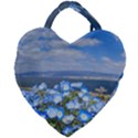 Floral Nature Giant Heart Shaped Tote View1