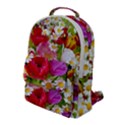 Beautiful Floral Flap Pocket Backpack (Large) View1