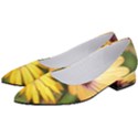 Yellow Flowers Women s Low Heels View2