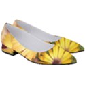 Yellow Flowers Women s Low Heels View3