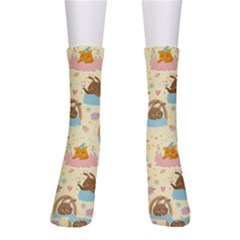 I Am Sleepy Men s Crew Socks by designsbymallika