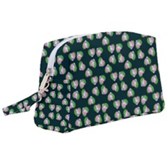 Darla Teal Wristlet Pouch Bag (large) by snowwhitegirl