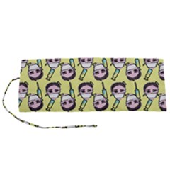 Doctor Pattern Roll Up Canvas Pencil Holder (s) by snowwhitegirl