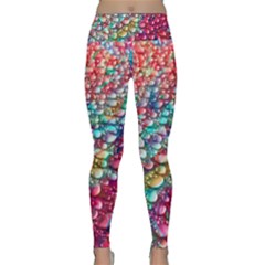 Rainbow Support Group  Lightweight Velour Classic Yoga Leggings by ScottFreeArt