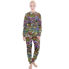 Graffiti Word Seamless Pattern Women s Lounge Set by Amaryn4rt