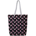 Floral Print Full Print Rope Handle Tote (Small) View1