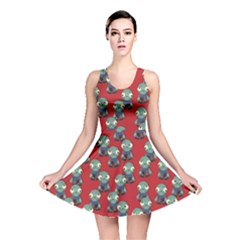 Zombie Virus Reversible Skater Dress by helendesigns