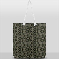 Kal00665 Full Print Rope Handle Tote (large) by Sparkle