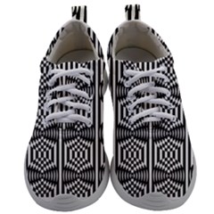 Optical Illusion Mens Athletic Shoes by Sparkle