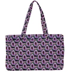 Flowers Pattern Canvas Work Bag by Sparkle