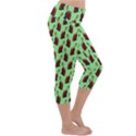 Funnyspider Lightweight Velour Capri Yoga Leggings View3