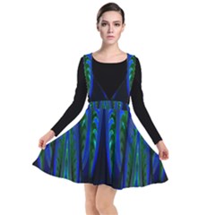 Glowleafs Plunge Pinafore Dress by Sparkle