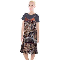 Nature With Tiger Camis Fishtail Dress by Sparkle