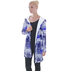 Blockify Longline Hooded Cardigan by Sparkle