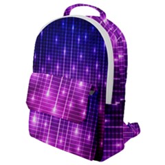 Shiny Stars Flap Pocket Backpack (small) by Sparkle