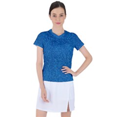 Blue Sparkles Women s Sports Top by ElenaIndolfiStyle