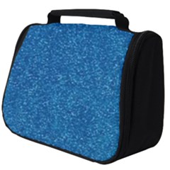 Blue Sparkles Full Print Travel Pouch (big) by ElenaIndolfiStyle