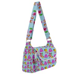 Girl With Hood Cape Heart Lemon Pattern Blue Multipack Bag by snowwhitegirl