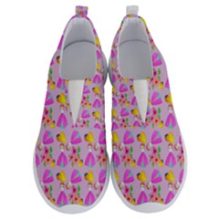 Girl With Hood Cape Heart Lemon Pattern Lilac No Lace Lightweight Shoes by snowwhitegirl