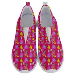 Girl With Hood Cape Heart Lemon Pattern Pink No Lace Lightweight Shoes by snowwhitegirl