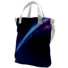 Light Fleeting Man s Sky Magic Canvas Messenger Bag by Mariart