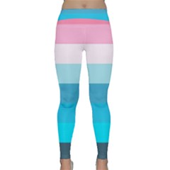 Sea And Sunset Classic Yoga Leggings by tmsartbazaar