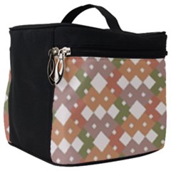 Squares And Diamonds Make Up Travel Bag (big) by tmsartbazaar