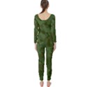 Green Army Camouflage Pattern Long Sleeve Catsuit View2