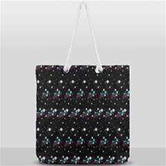 Galaxy Stars Full Print Rope Handle Tote (large) by Sparkle