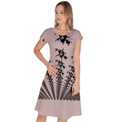 3dfishes Classic Short Sleeve Dress by Sparkle