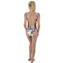 Choose To Be Tough & Chill High Leg Strappy Swimsuit View2