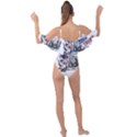 Choose To Be Tough & Chill Drape Piece Swimsuit View2