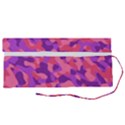 Pink and Purple Camouflage Roll Up Canvas Pencil Holder (S) View2