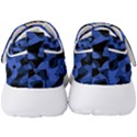 Black and Blue Camouflage Pattern Men s Velcro Strap Shoes View4